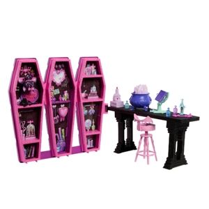 🐩♡Monster High Draculaura Secret Potion Room Doll Playset